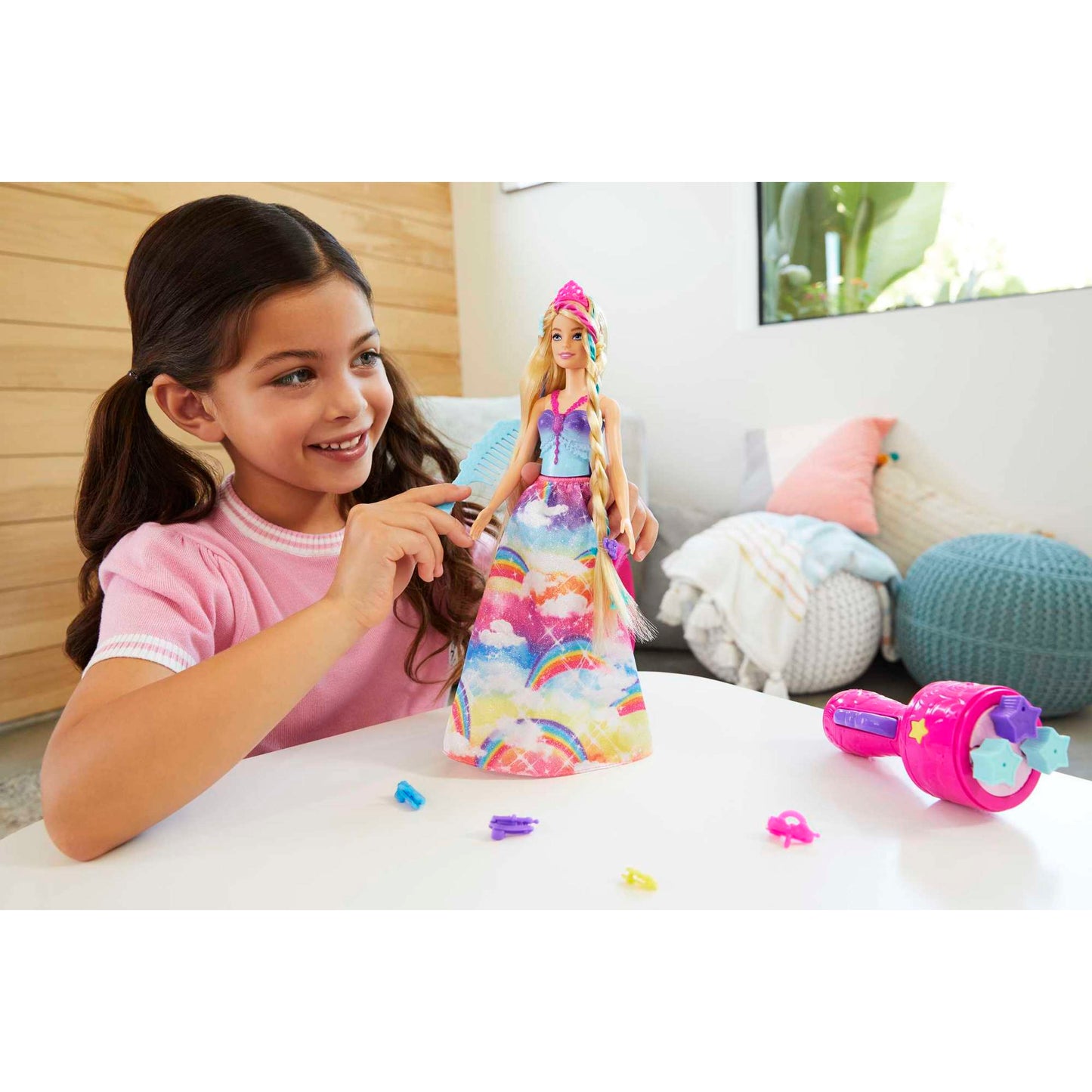 Barbie Dreamtopia Twist 'n Style Doll and Accessories