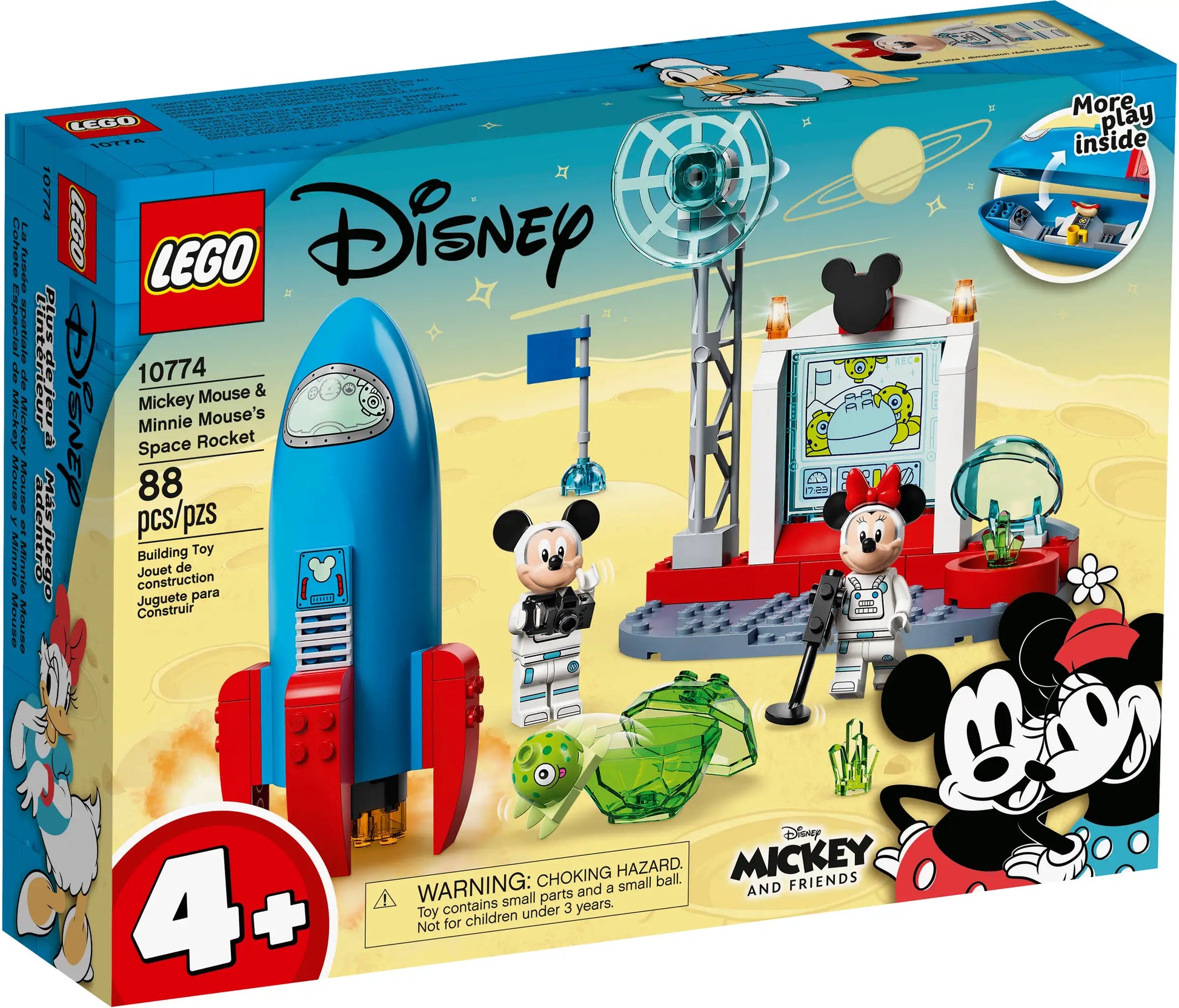 Mickey Mouse & Minnie Mouse's Space Rocket – Toy'z Central