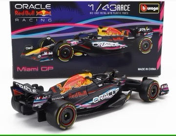1/43 2023 F1 RED BULL RACING Miami GP RB 19 #1 VERSTAPPEN – Toy'z